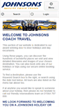 Mobile Screenshot of onlinebookings.johnsonscoaches.co.uk